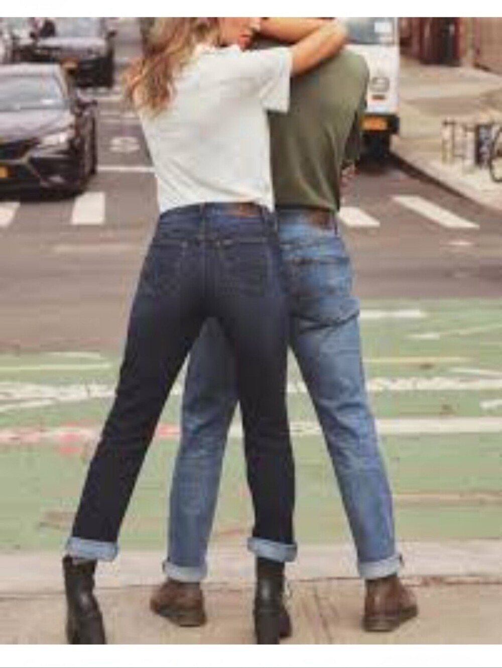 NEW Lee Relaxed Fit Straight Leg Mid Rise Dark Wash Blue Denim Jeans 18 NWT